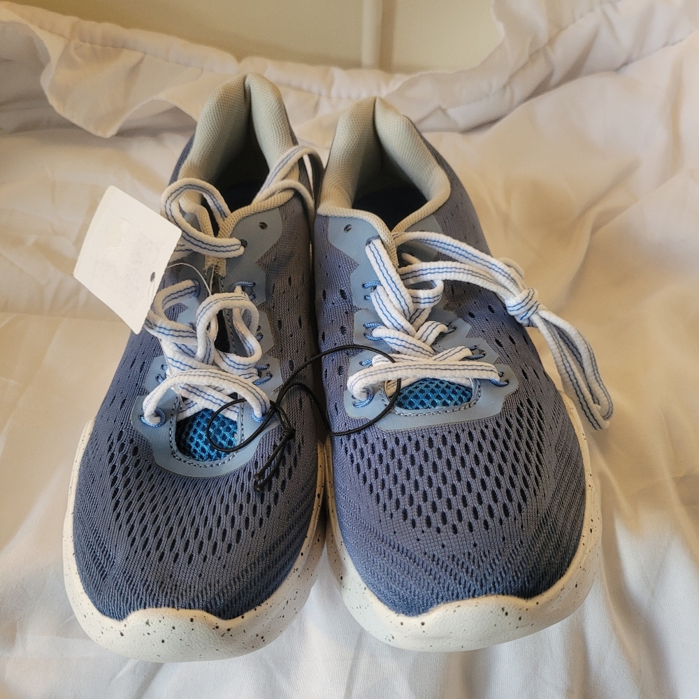 NWT Mesh Blue Running Walking  Sneakers Shoes - Picture 3 of 5